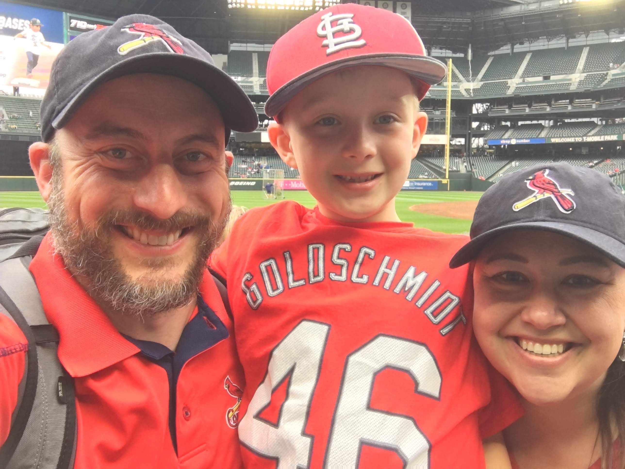 Family baseball trip!
